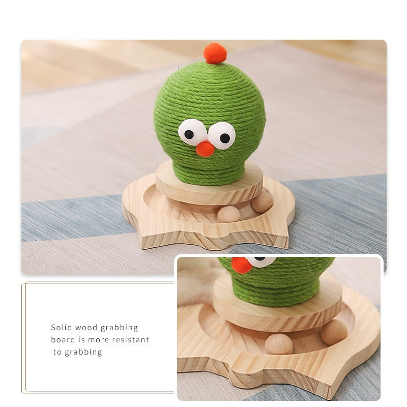 Bird Sisal Ball Cat Scratcher