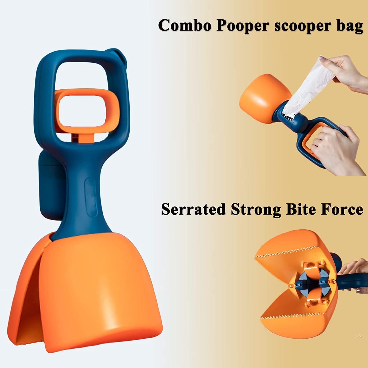 Portable Dog Poop Waste Scooper
