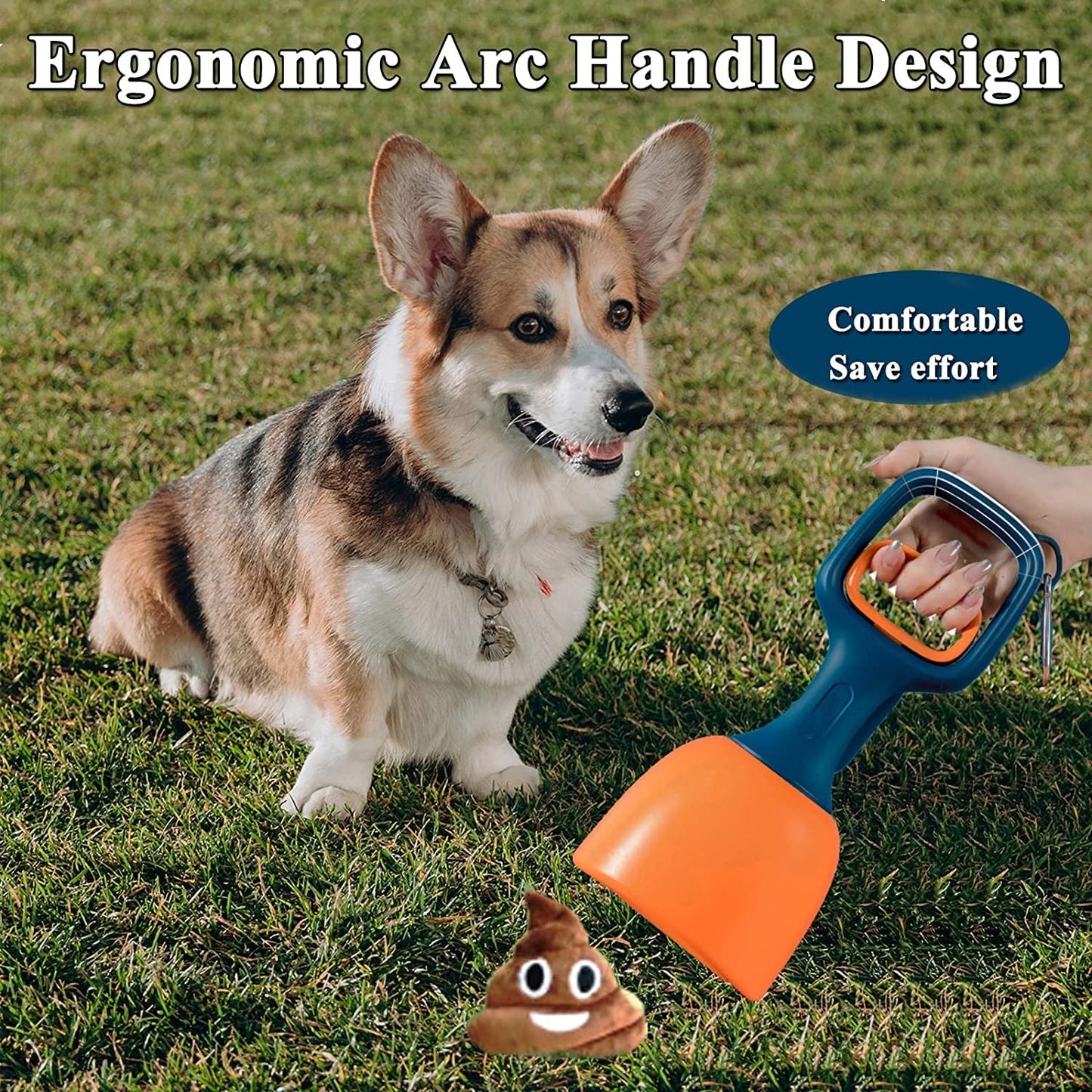 Portable Dog Poop Waste Scooper