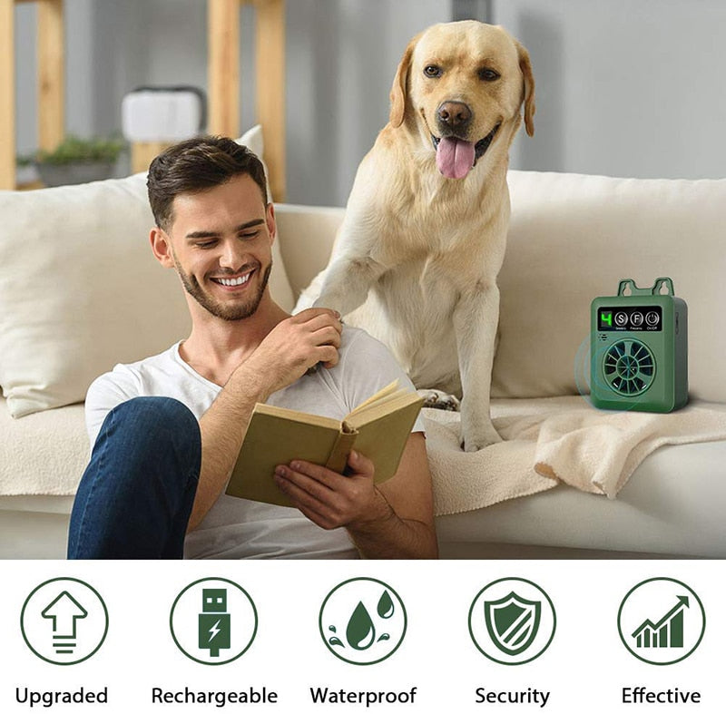 Safe Ultrasonic Dog Bark Deterrent Device
