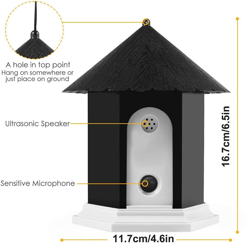 Waterproof Ultrasonic Dog Anti Barking Device