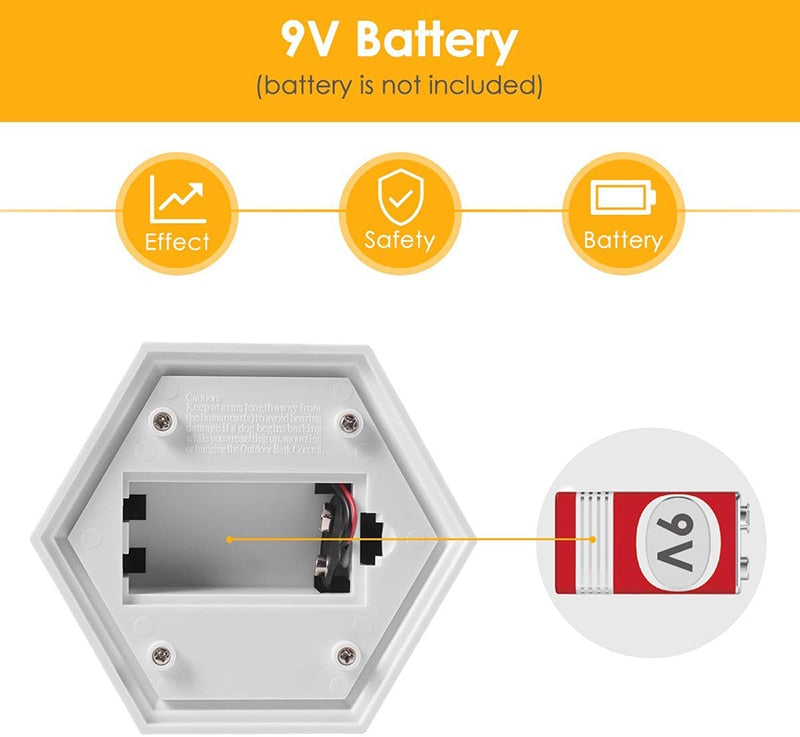 Waterproof Ultrasonic Dog Anti Barking Device