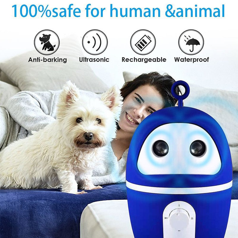 USB Rechargeable Ultrasonic Dog Anti Barking Device