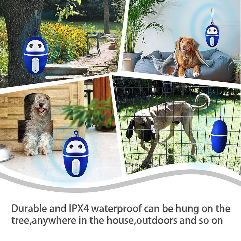 USB Rechargeable Ultrasonic Dog Anti Barking Device