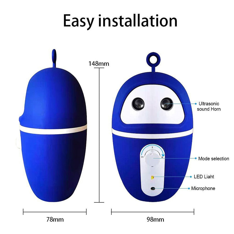 USB Rechargeable Ultrasonic Dog Anti Barking Device