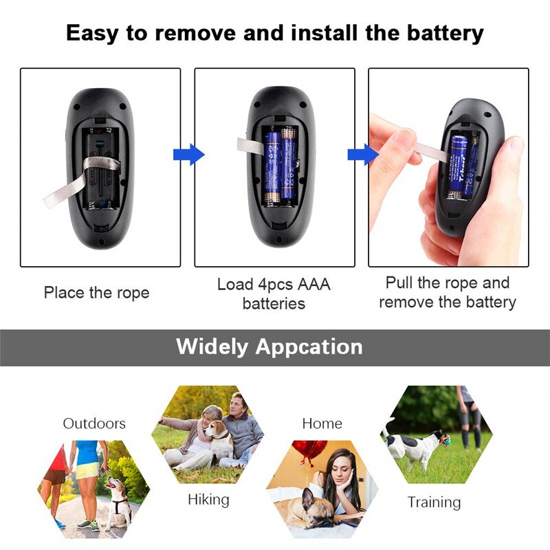 2 in 1 Dog Anti Barking Device