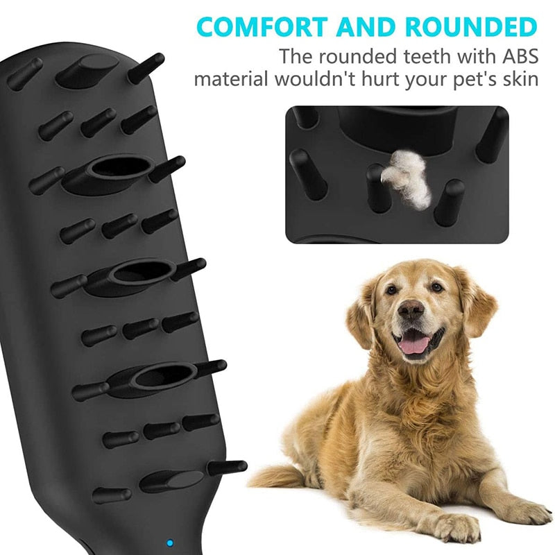 Electric Odor Eliminator Pet Brush