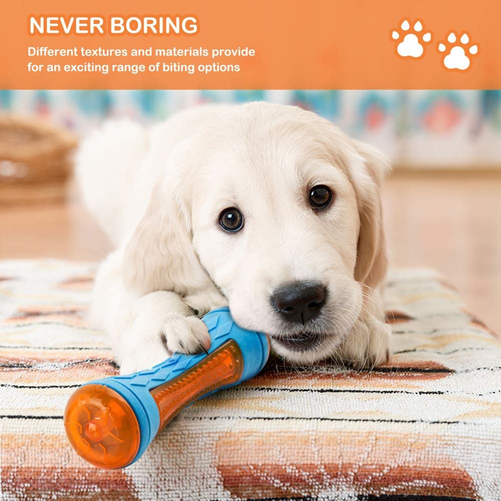 4PCS Dog Squeaky Chew Toys