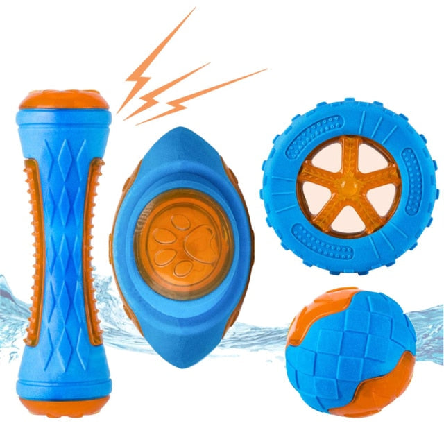 4PCS Dog Squeaky Chew Toys