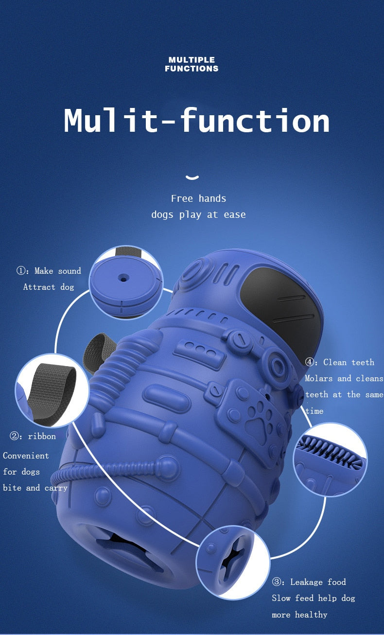 Astronaut Fun Molar Dog Toys