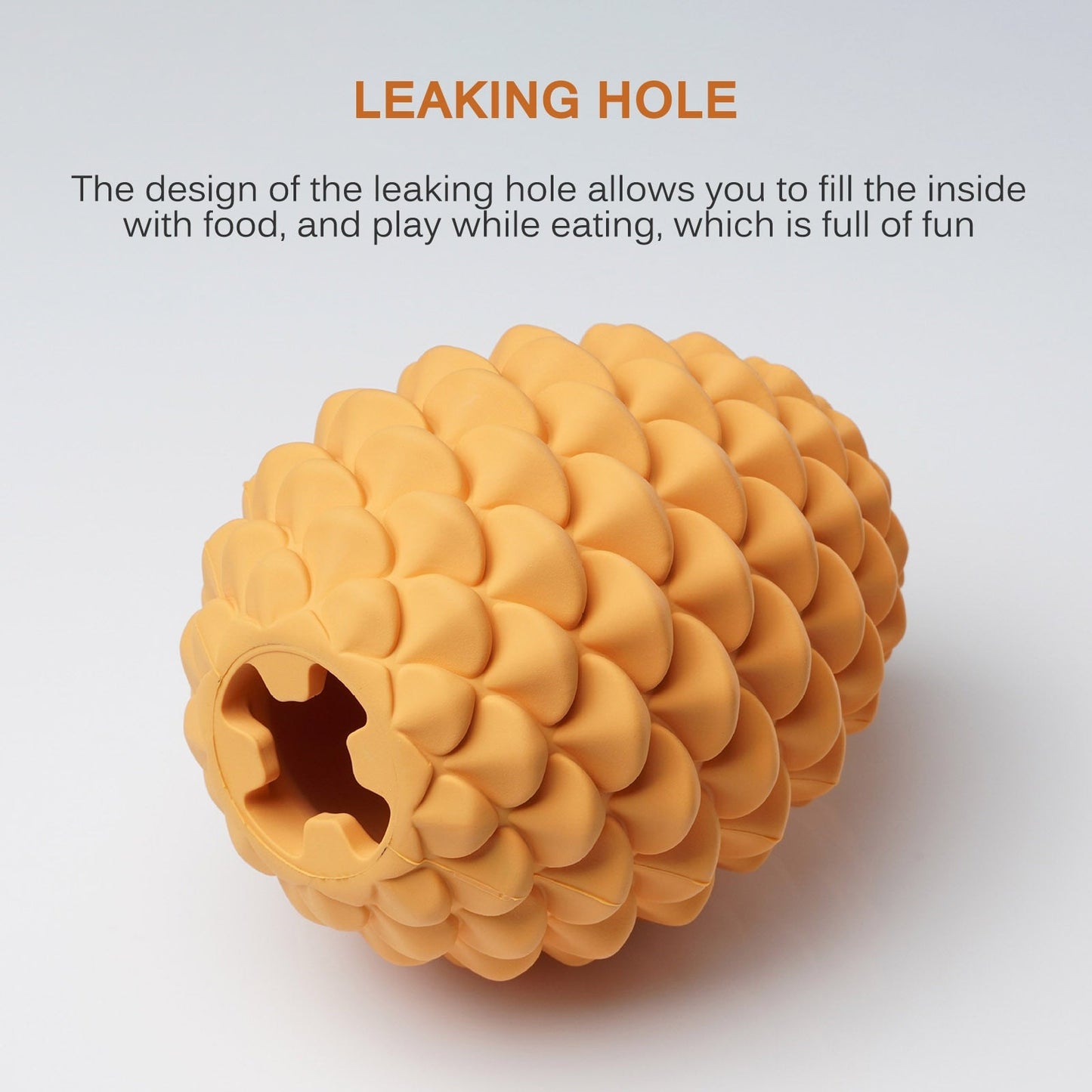 Interactive Pine Cone Dog Toys