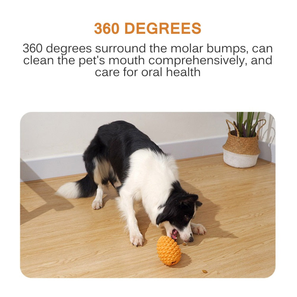 Interactive Pine Cone Dog Toys