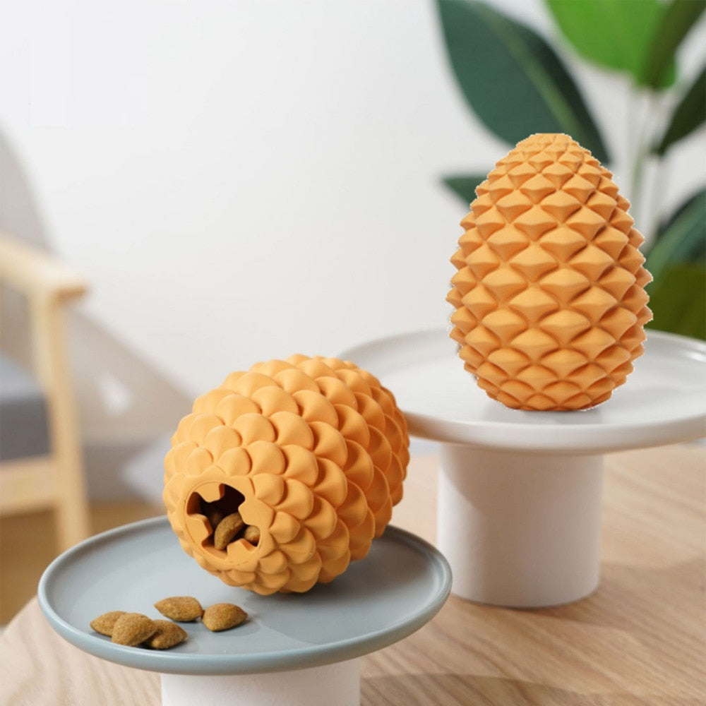 Interactive Pine Cone Dog Toys