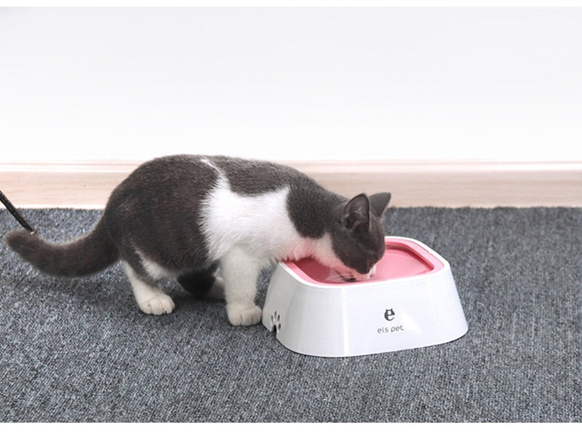 1.5L Floating Dog Drinking Water Bowl