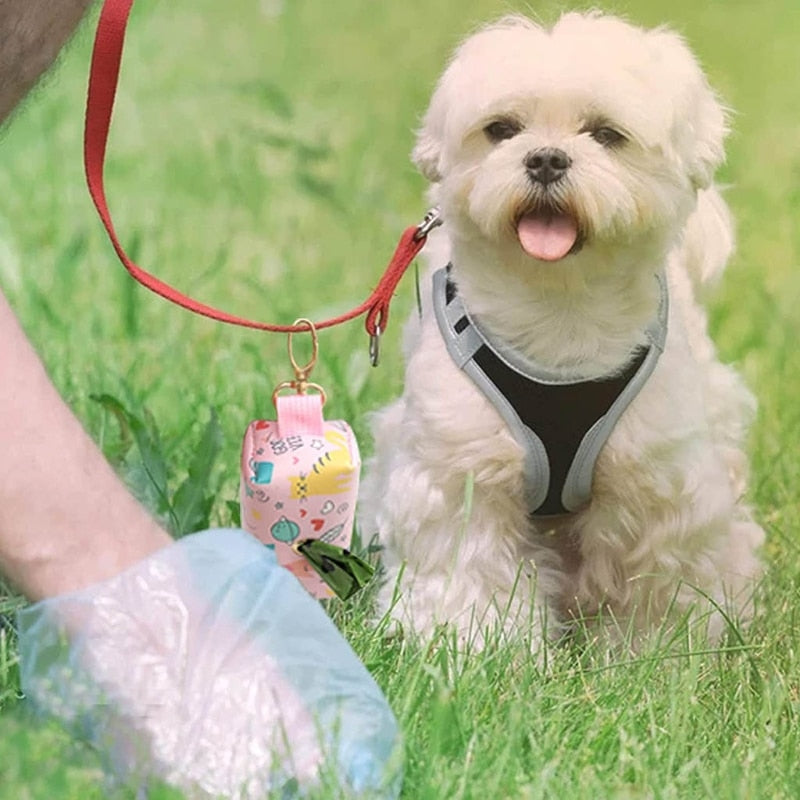 Lightweight Fashion Dog Poop Bag Carrier