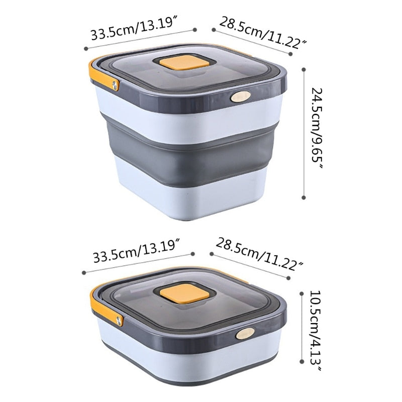 Foldable Dog Food Storage Container
