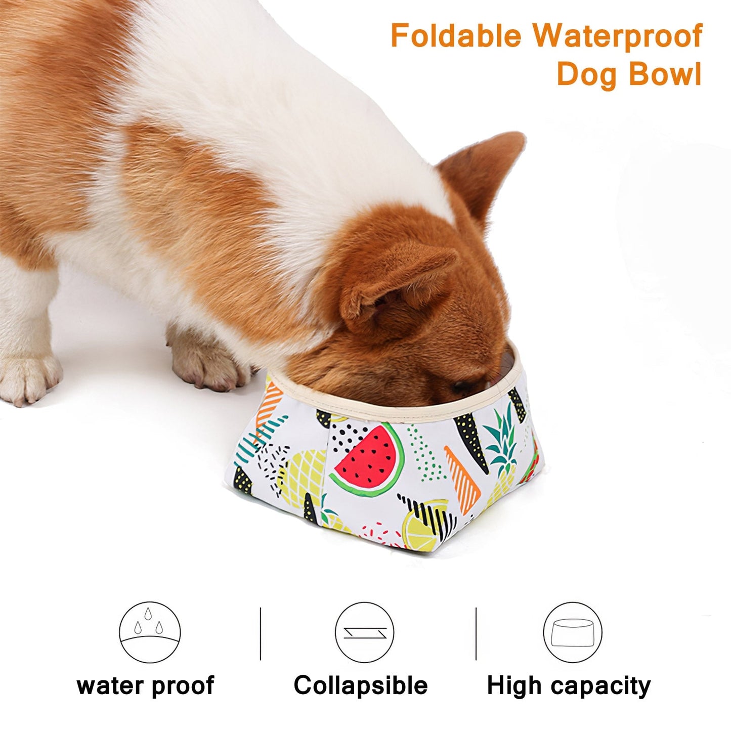 High Quality Pet Folding Outdoor Bowl