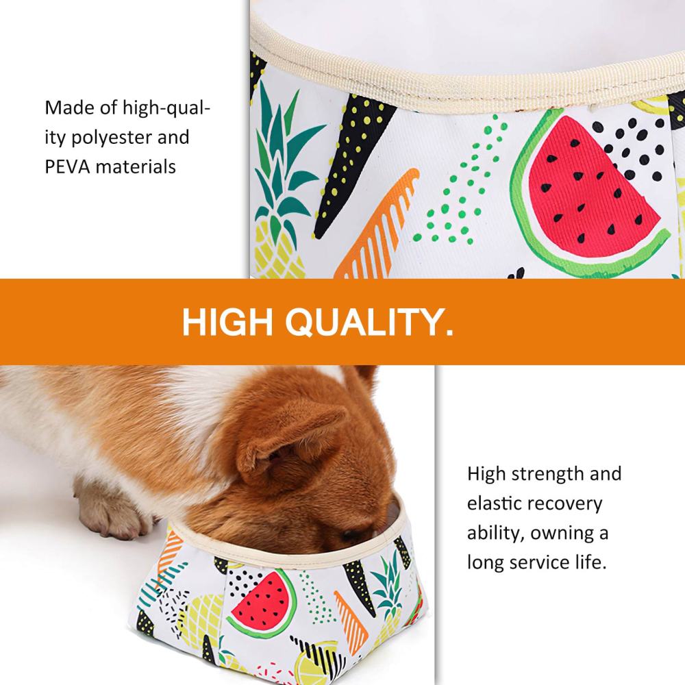 High Quality Pet Folding Outdoor Bowl