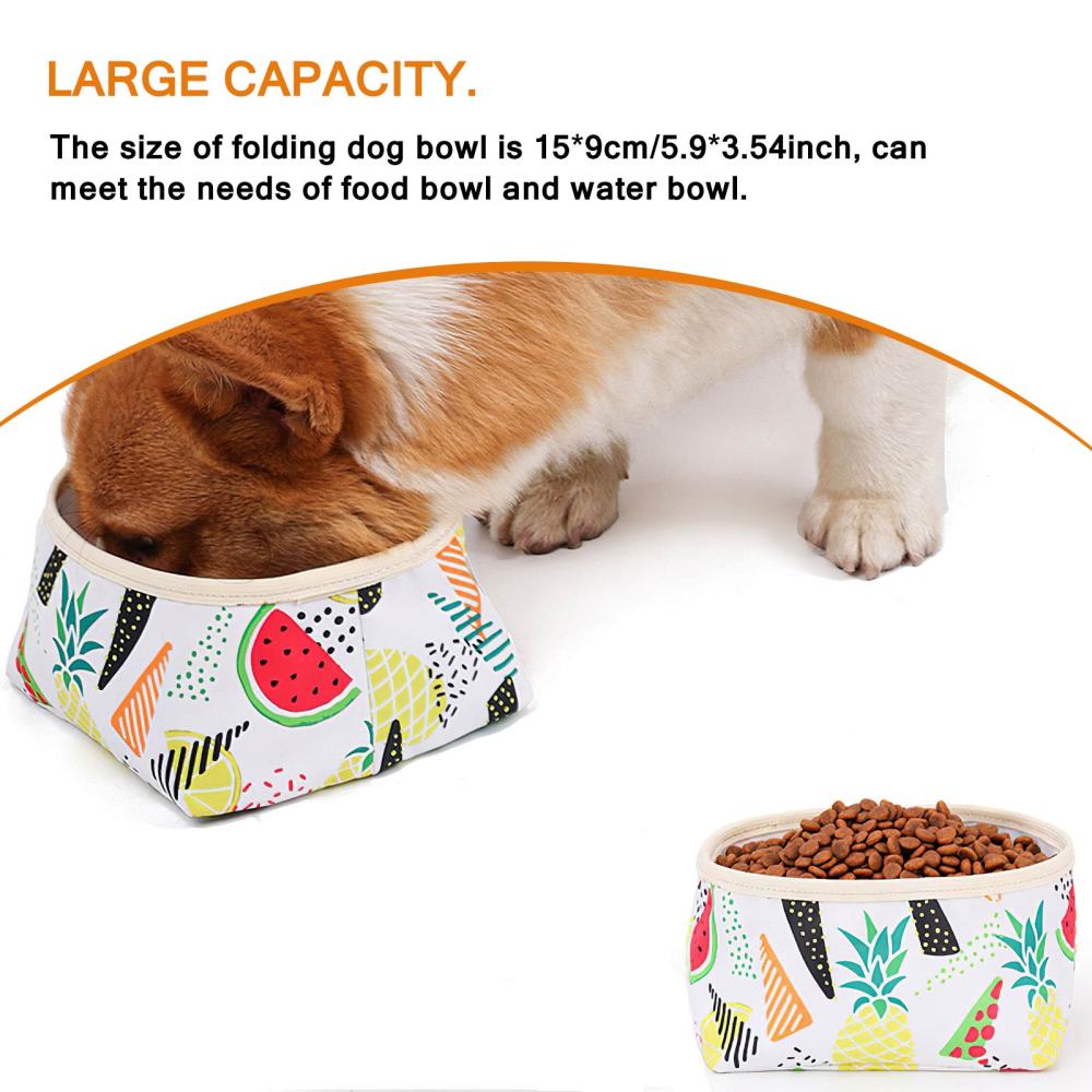 High Quality Pet Folding Outdoor Bowl