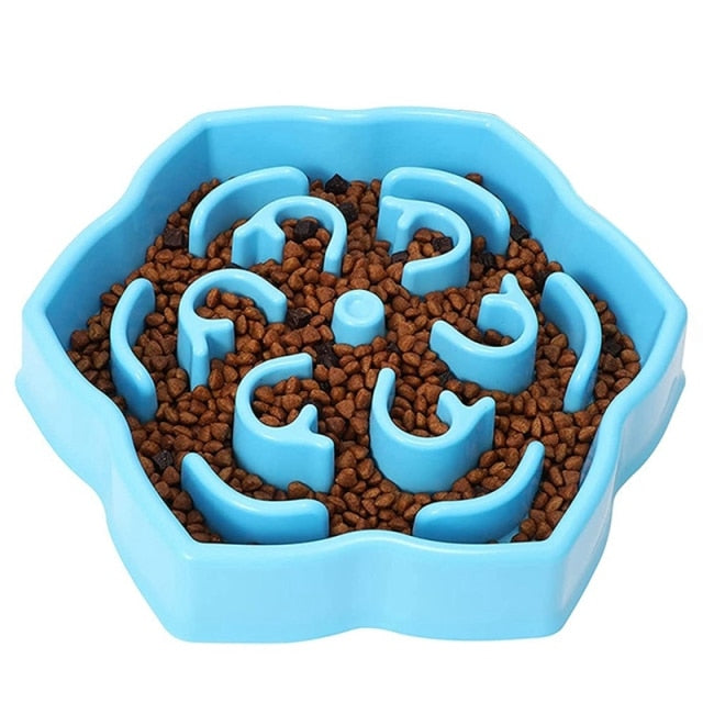 Petal Maze Slow Feeder Dog Bowl