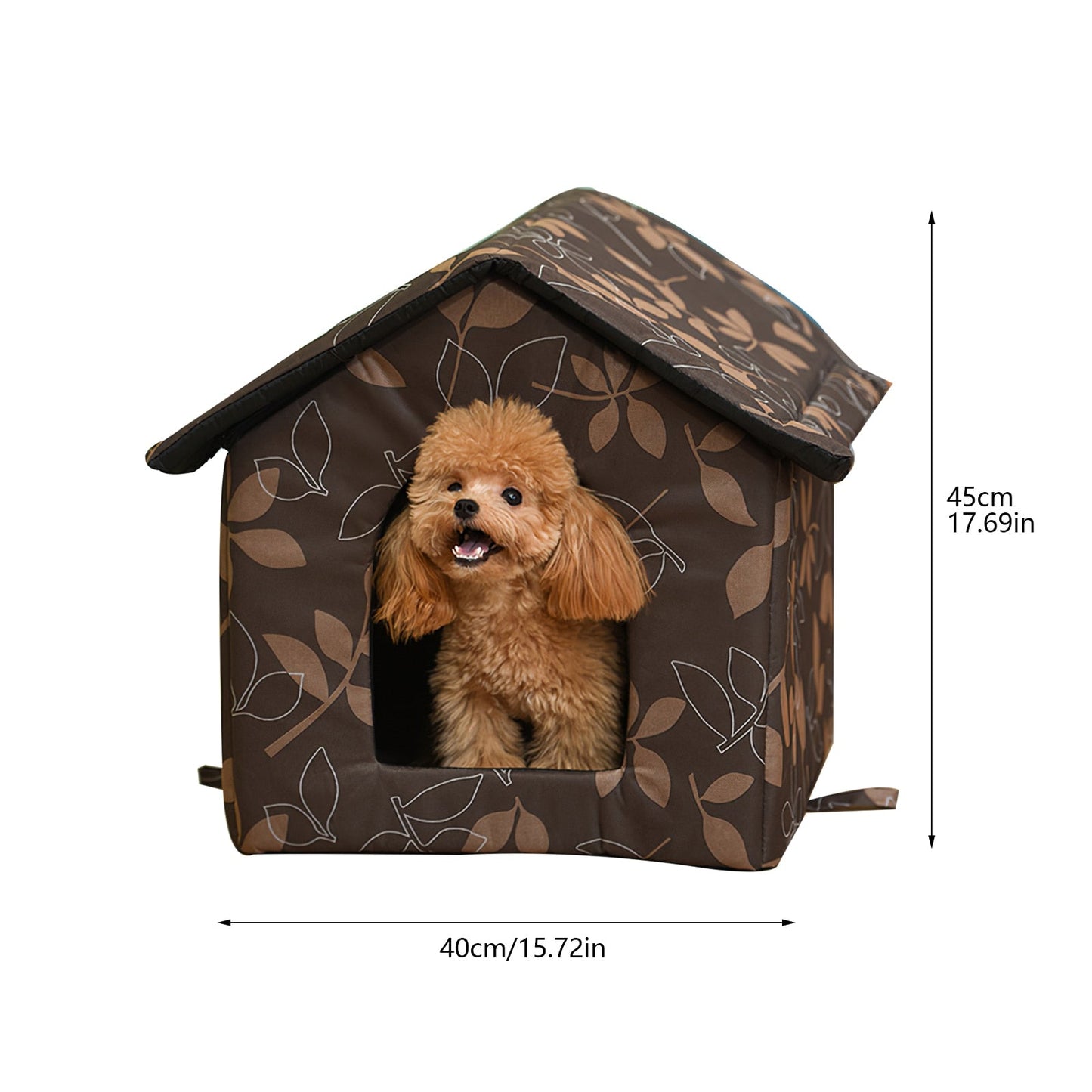 Winter Warm Soft Plush Dog Kennel