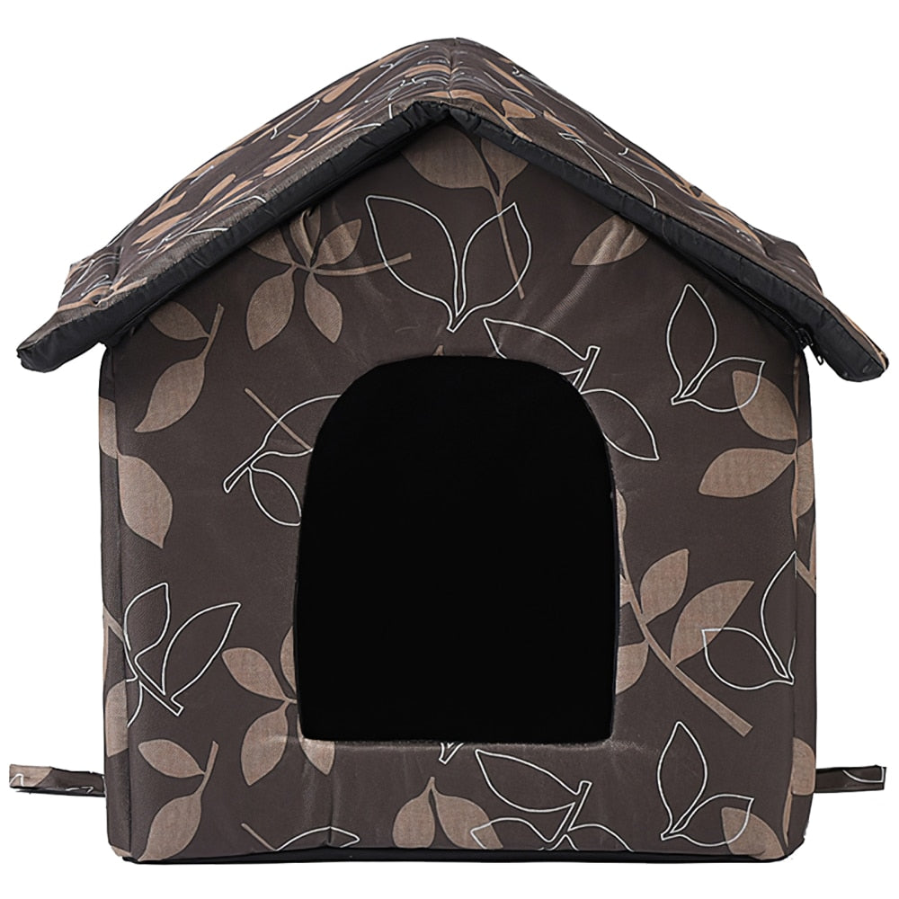 Winter Warm Soft Plush Dog Kennel