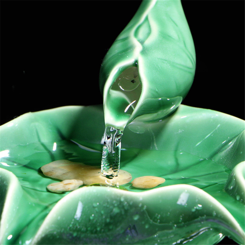 Lotus Ceramic Pet Water Fountain