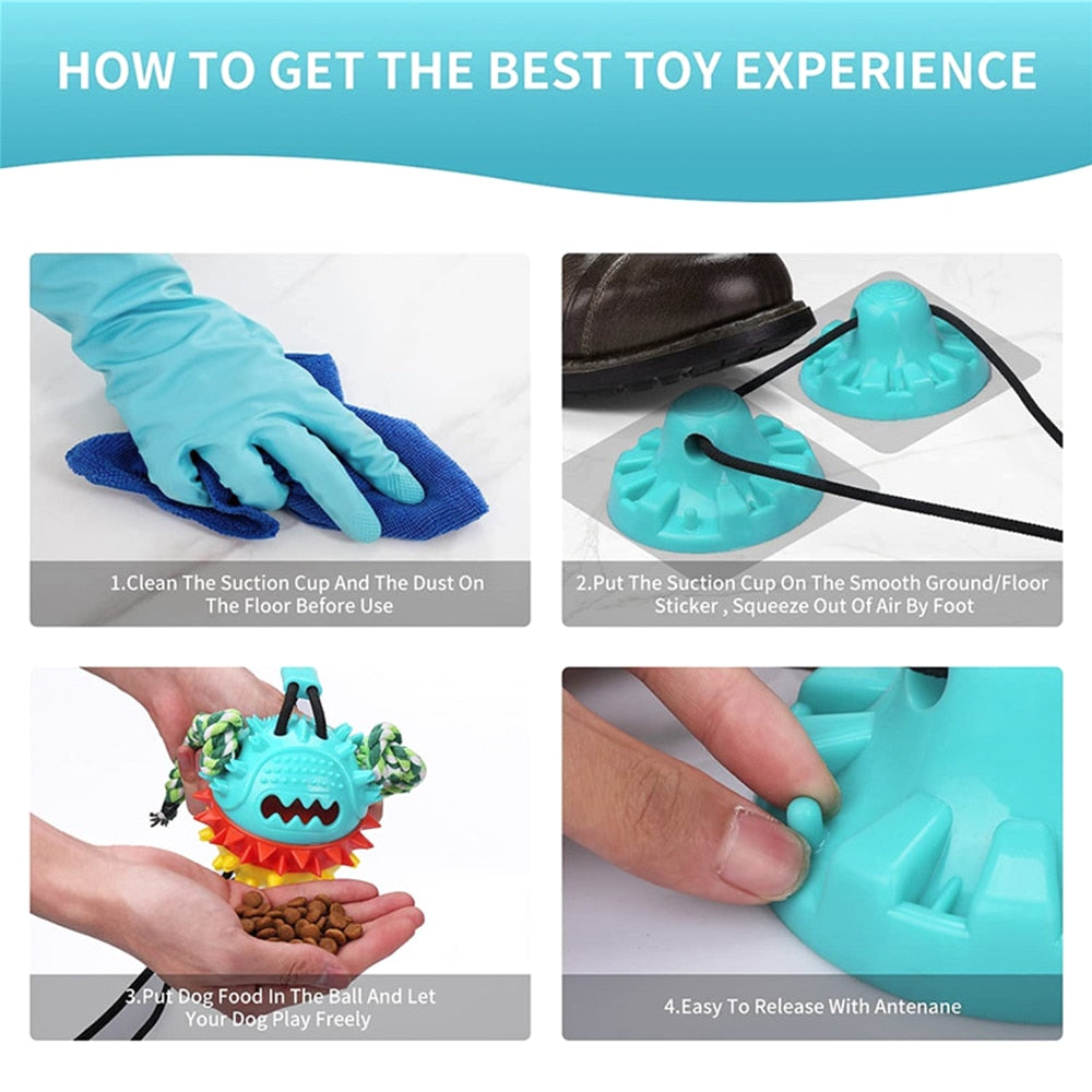 Tug Of War Dog Toy For Aggressive Chewers