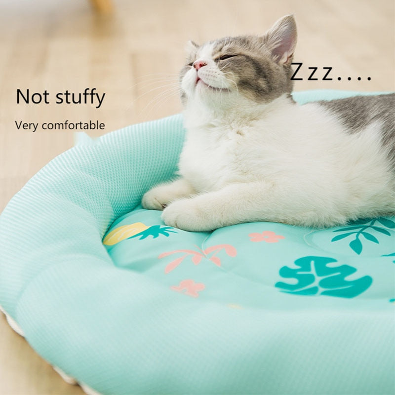 Summer Cooling Cold Silk Dog Mat