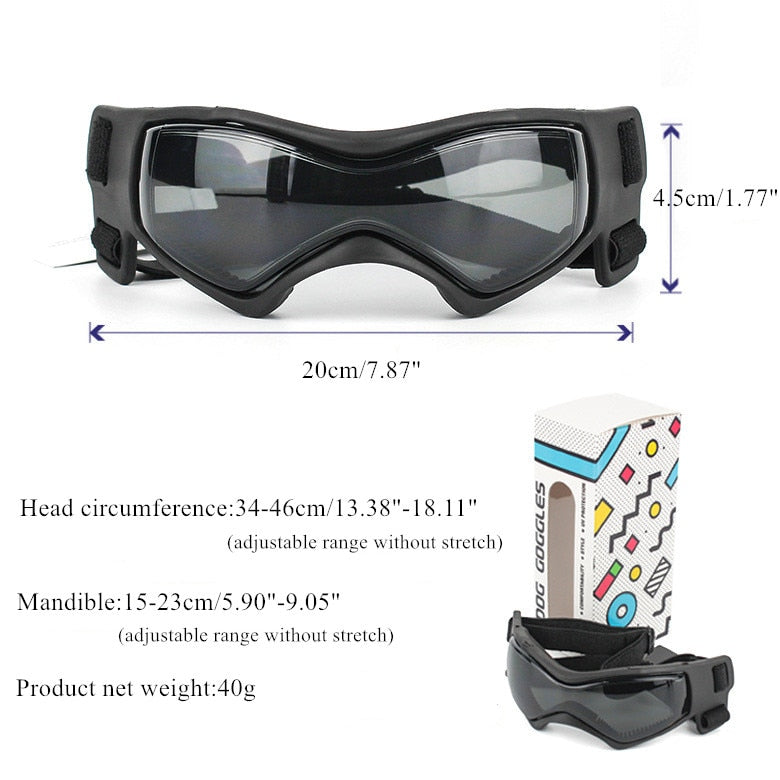 Cool Anti UV Dog Protection Goggles