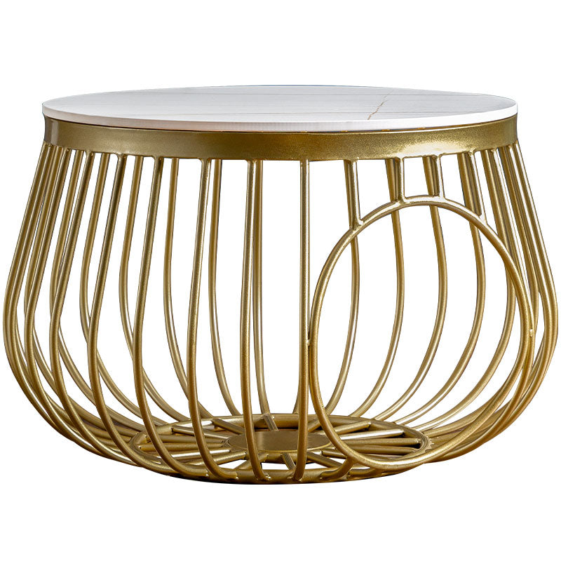 Nordic Stone Plate Coffee Table Cat Nest