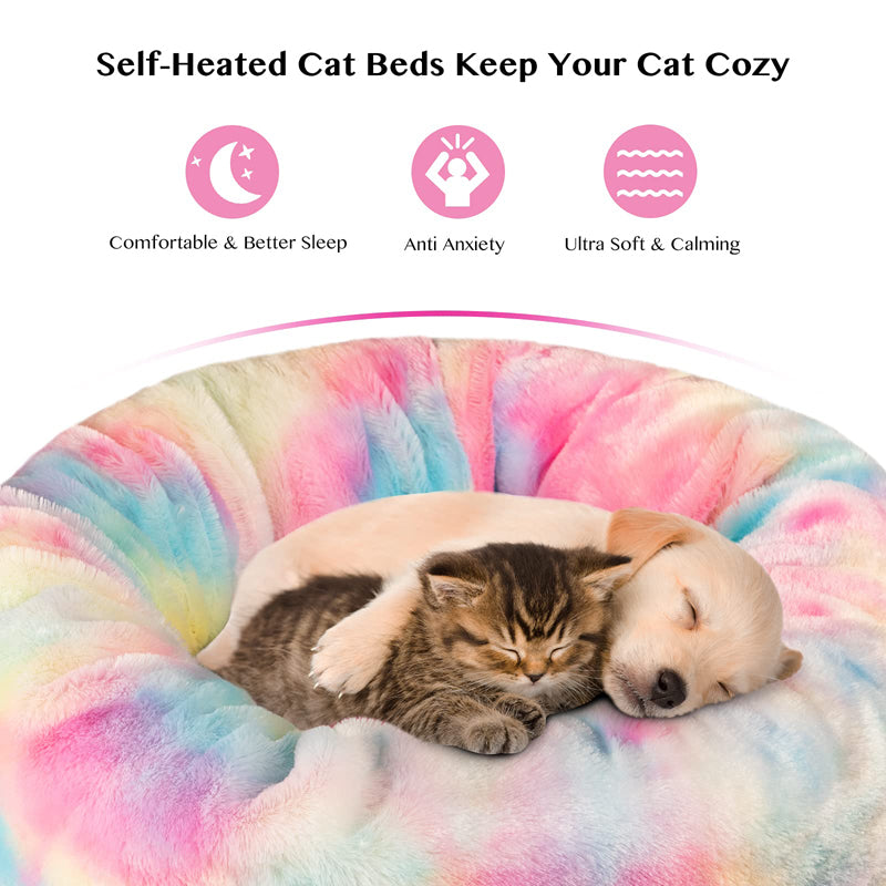 Thick Soft Warm Round Dog Beds