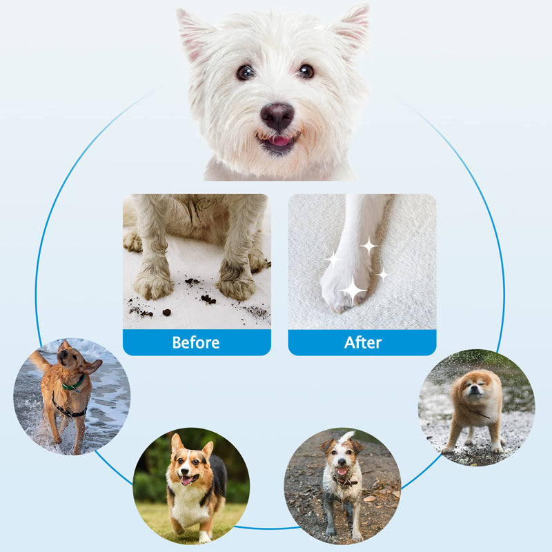 USB Rechargeable Dog Paws Cleaners