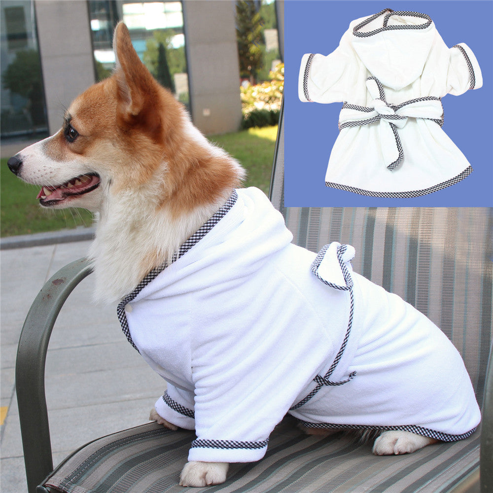 Premium Fast Drying Dog Bathrobe