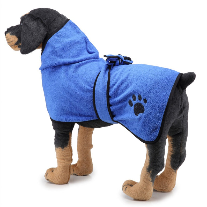 Quick Drying Dog Bathrobe
