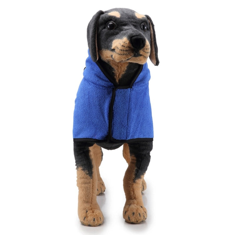 Quick Drying Dog Bathrobe