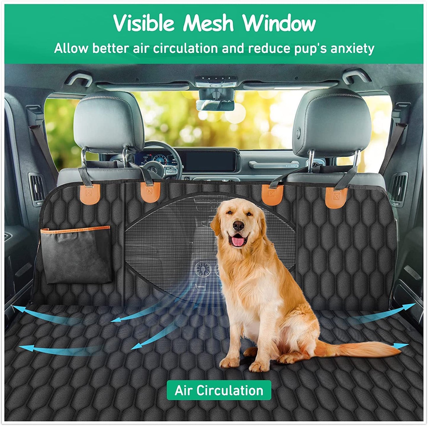 Luxury Waterproof Pet Car Seat Anti Dirty Mat