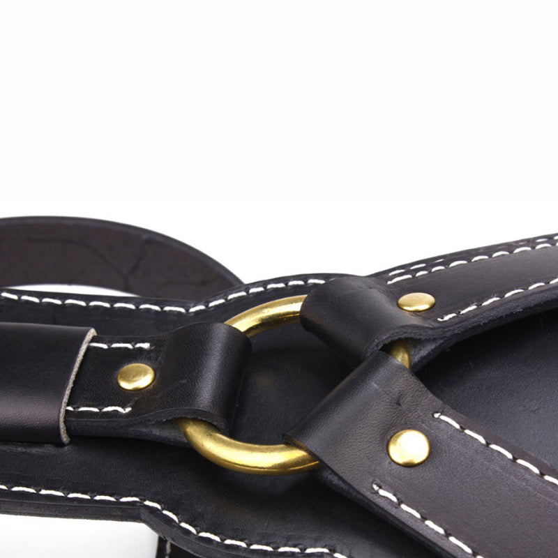 Luxury Dog Leather Chest Harness