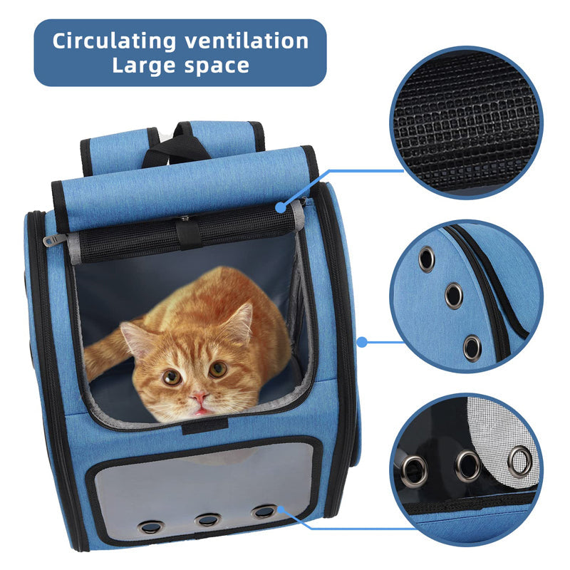 Large Capacity Breathable Pet Backpack