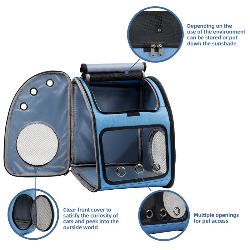 Large Capacity Breathable Pet Backpack
