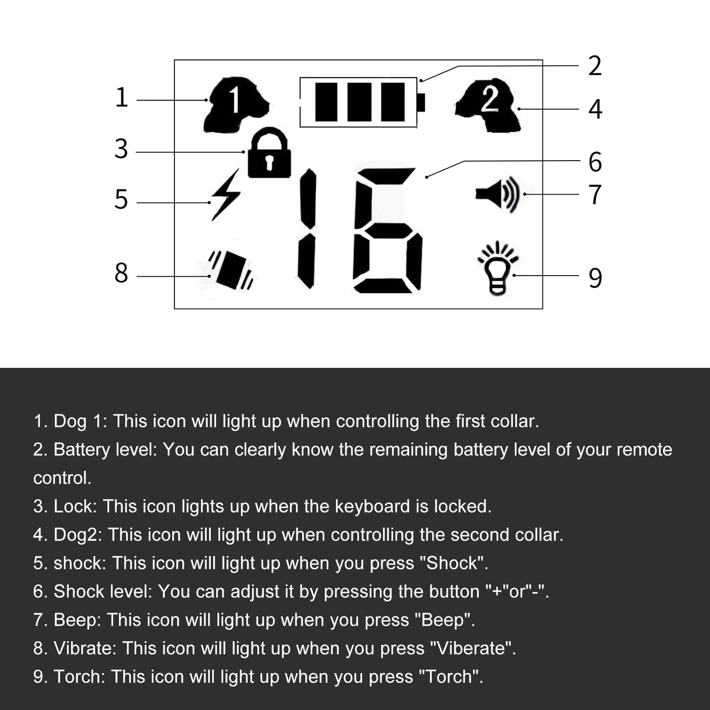 1000M Electric Dog Training Collar
