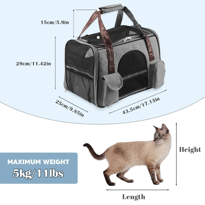 Anti Scratch Pet Carrier For Small Pets