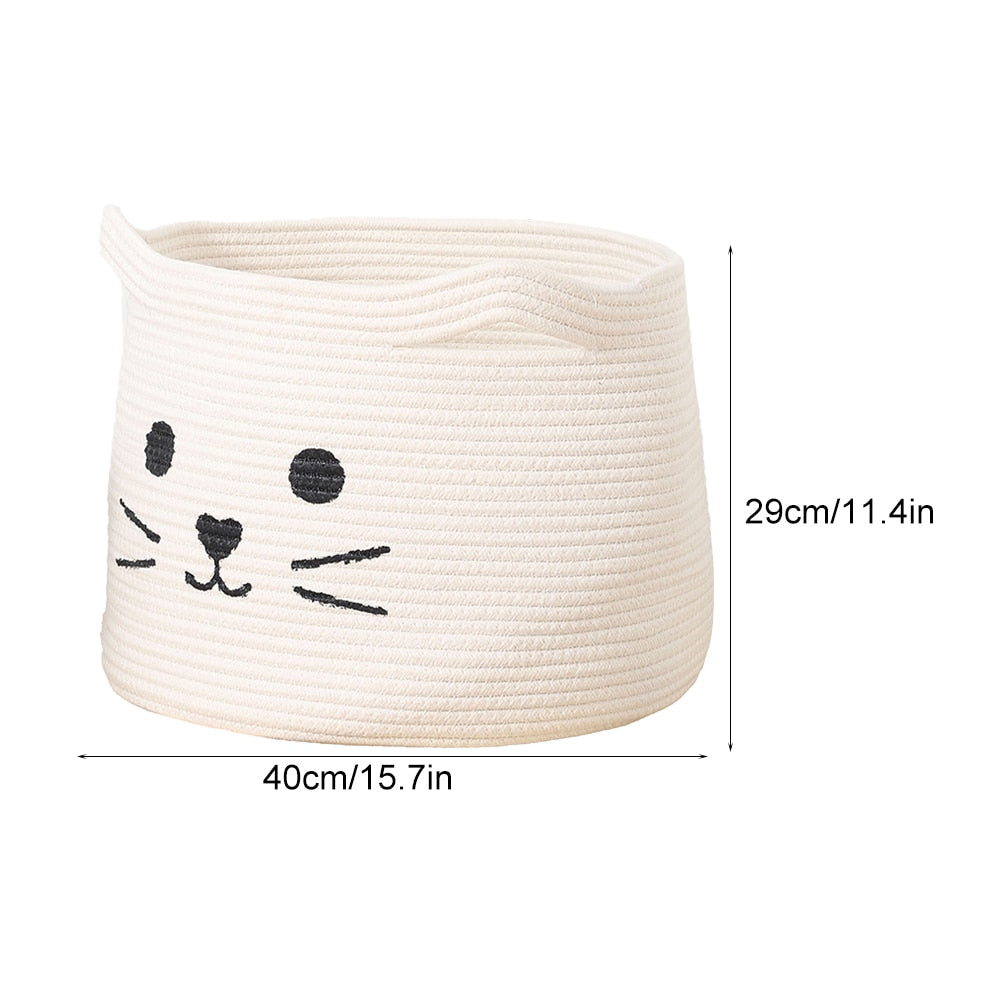 Large Capacity Dog Toys Storage Basket