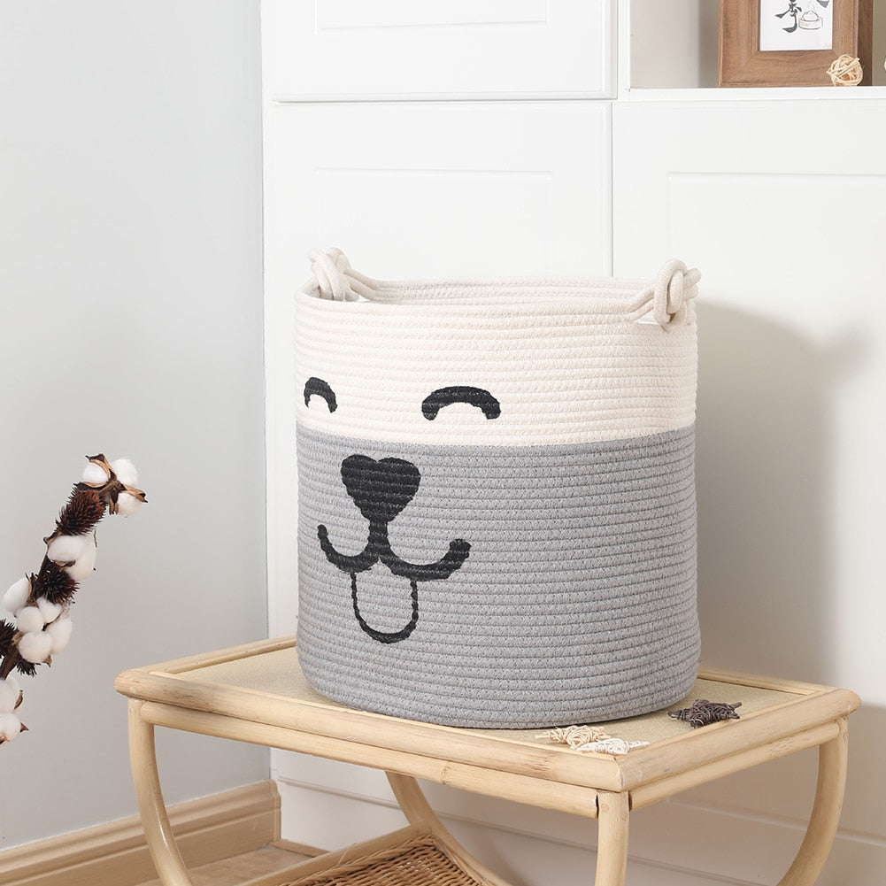 Large Capacity Dog Toys Storage Basket