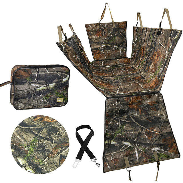 Camouflage Durable Dog Car Seat Cover