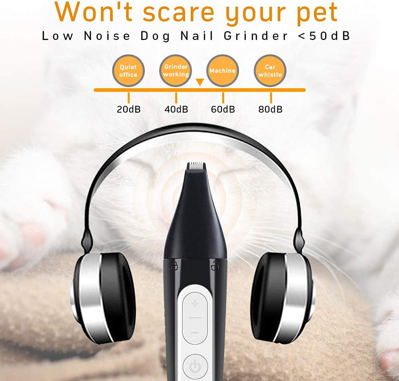 2 In 1 Dog Hair Trimmer & Nail Grinder