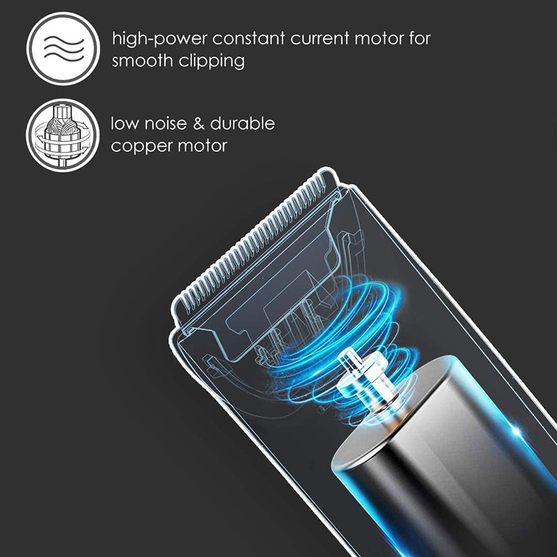 Low Noise Cordless Dog Hair Trimmer