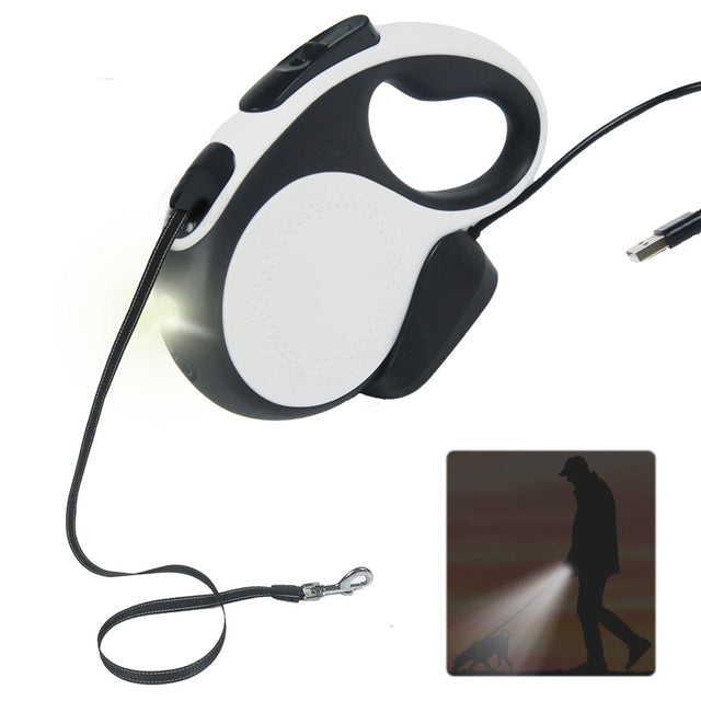Heavy Duty Rechargeable LED Flashlight Dog Lead