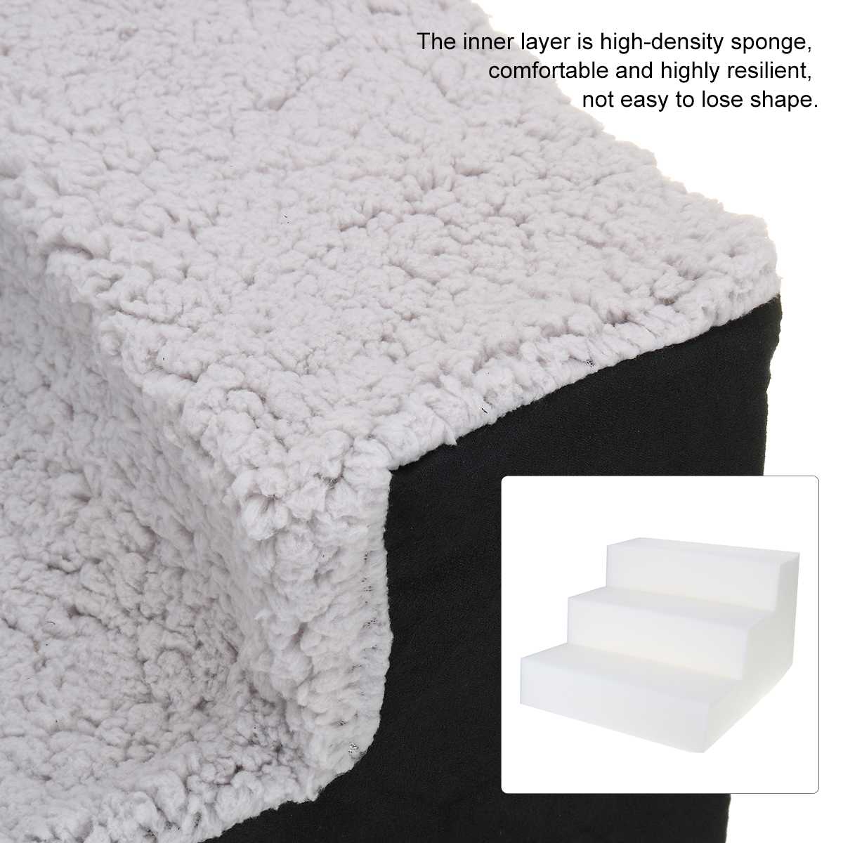 3 Layer High Density Sponge Pet Stair