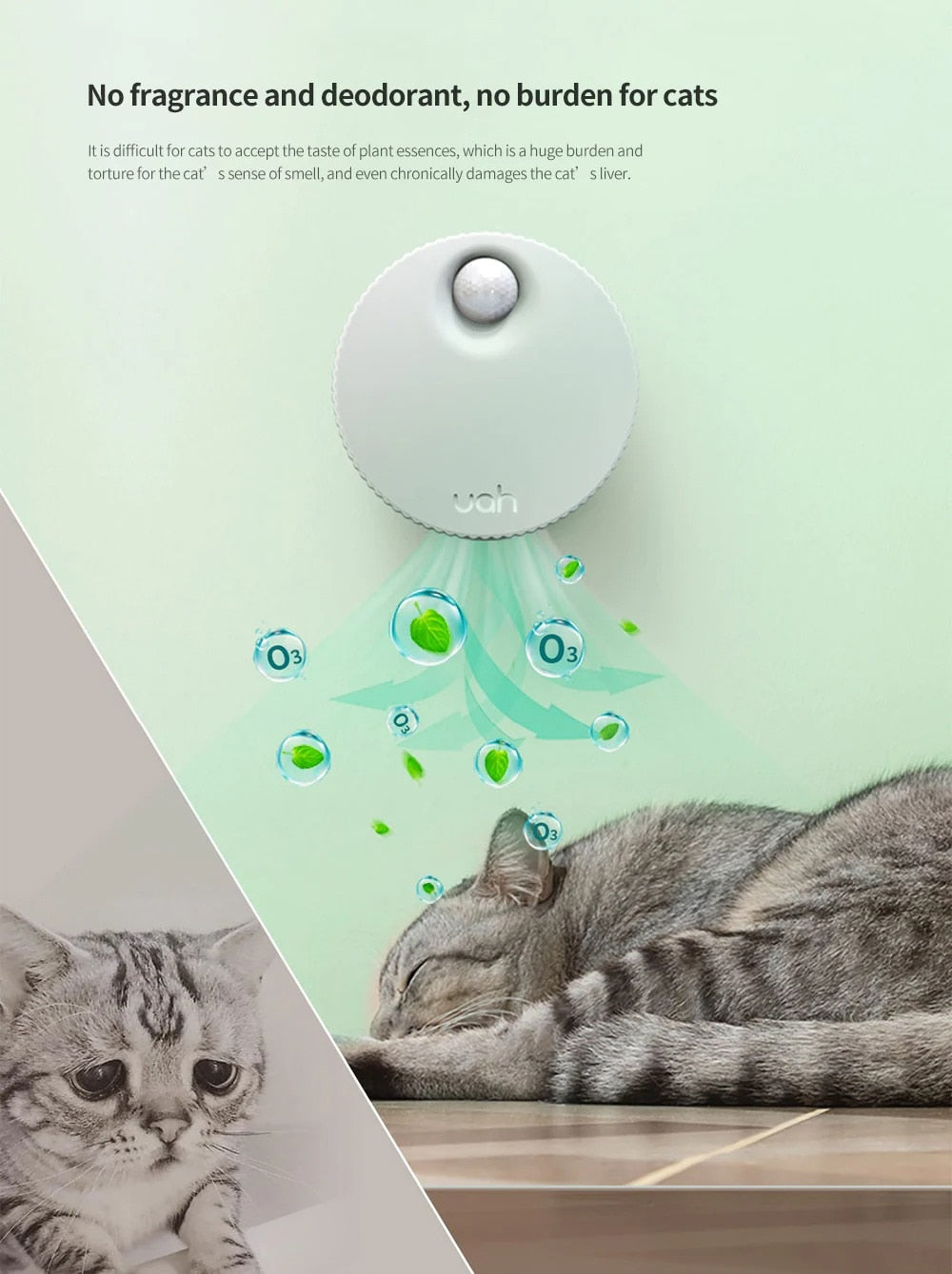 Smart Cat Litter Box Deodorant Air Purifier